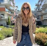 Isabell kabát drapp – Innova Fashion – 3. kép